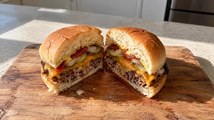 Cheeseburger à la McDonald's