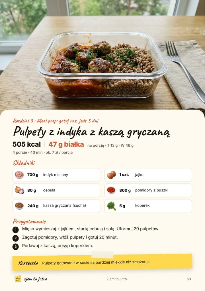 Przepis na jednej stronie